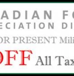 Past &amp; Present Military Discount Parksville Personal Tax